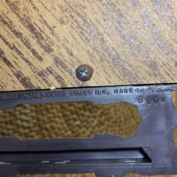 Vintage Homco faux rattan scenery wall art decor - Picture 4 of 12